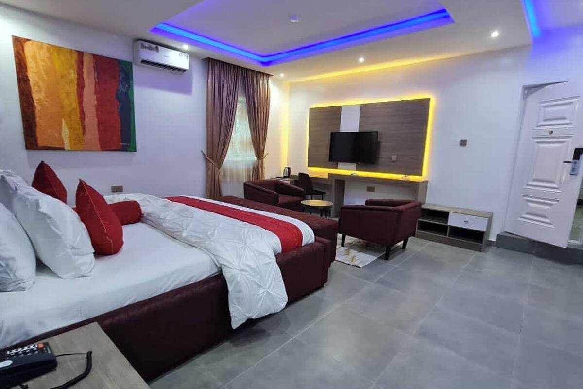 Family Room, Balcony, City View | Desk, laptop workspace, blackout curtains, soundproofing