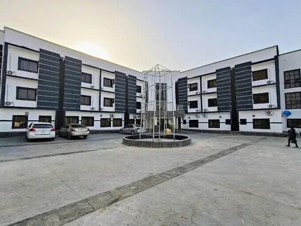 Façade de l’hébergement