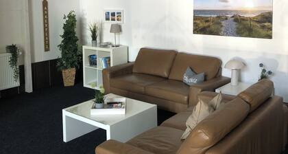Loft apartment for up to 5 people, lots of space and freedom, 3 bedrooms, mod. design