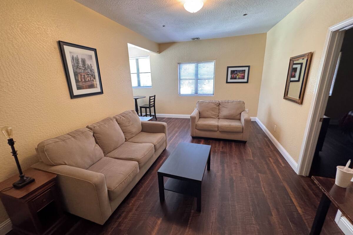 Superior Suite, 1 King Bed with Sofa bed, Non Smoking, Kitchen | Living room | 35-inch Smart TV with cable channels