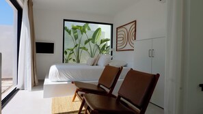 Chambre Double Standard, vue piscine