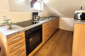 アパートメント | 専用キッチン | 調理器具と食器