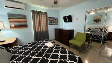 3 dormitorios, escritorio, tabla de planchar con plancha y wifi gratis