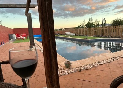 Rustic Villa with Private Pool near Ocean, Hiking & Cycling Trails – Sleeps 9