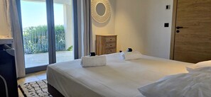 3 makuuhuonetta, vuodevaatteet