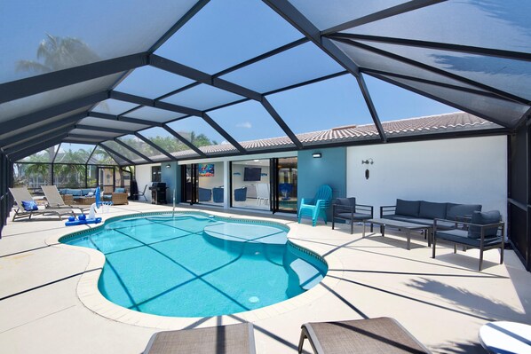 Casa, varias camas (The Little Beach House) | Piscina