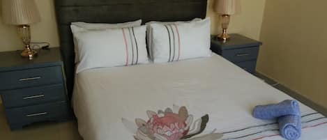 Iron/ironing board, WiFi, bed sheets