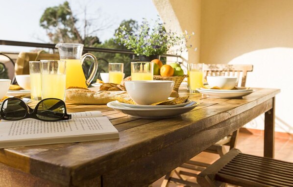 Udendørs spisemuligheder