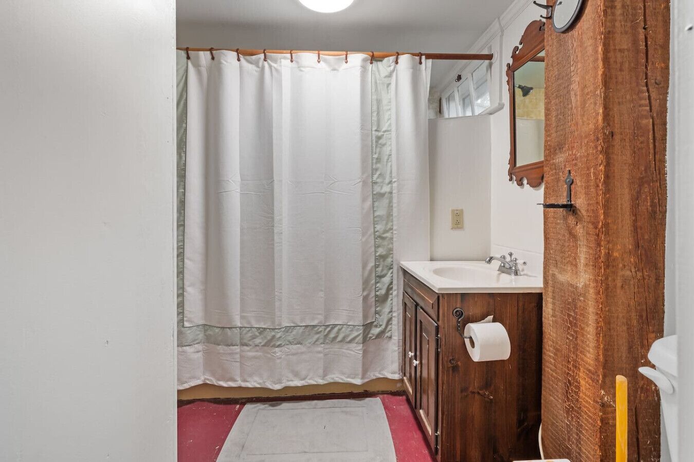 Hair dryer, toilet paper