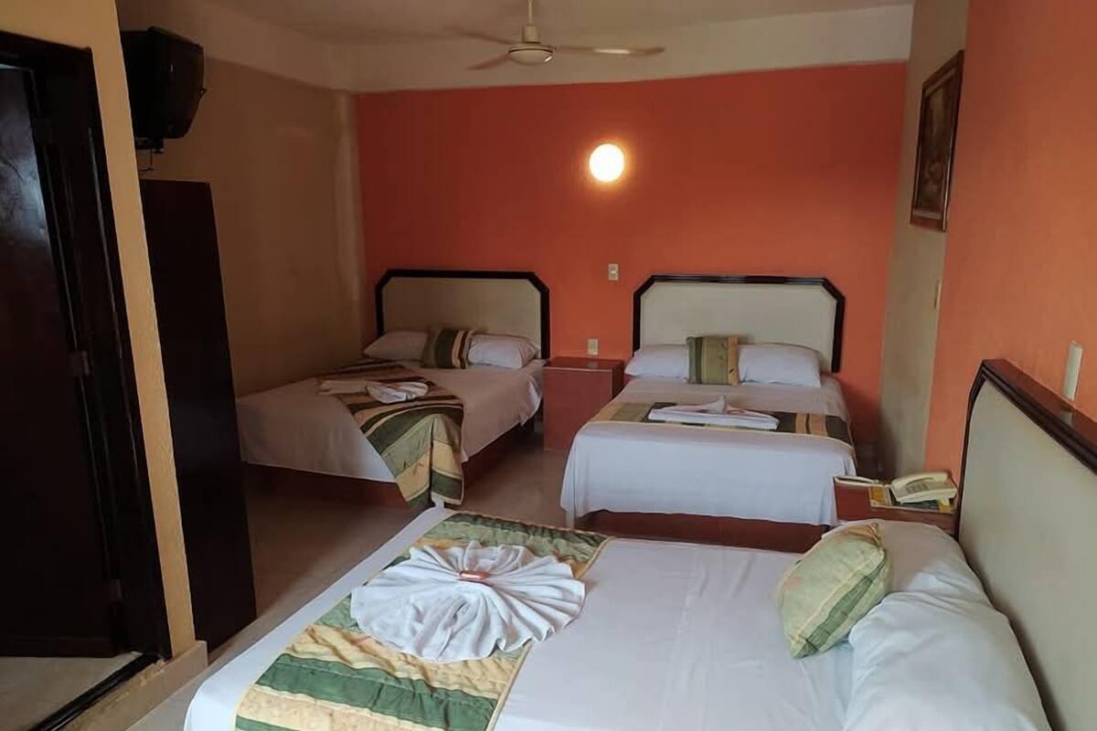 Chambre Familiale Double ou avec lits jumeaux | Wi-Fi gratuit