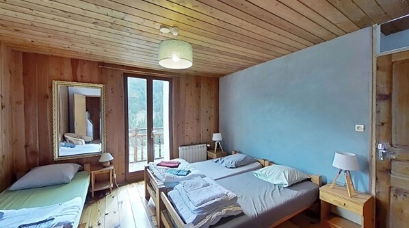 2 bedrooms, WiFi, bed sheets - CASA-Suite Sole Mio pour 6 (Molines-en-Queyras)