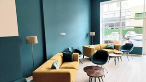 Apartamento, 2 quartos, acessível, vista para o jardim | Lounge