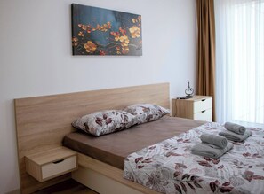 Apartment, 2 Schlafzimmer, barrierefrei, Gartenblick | 3 Schlafzimmer