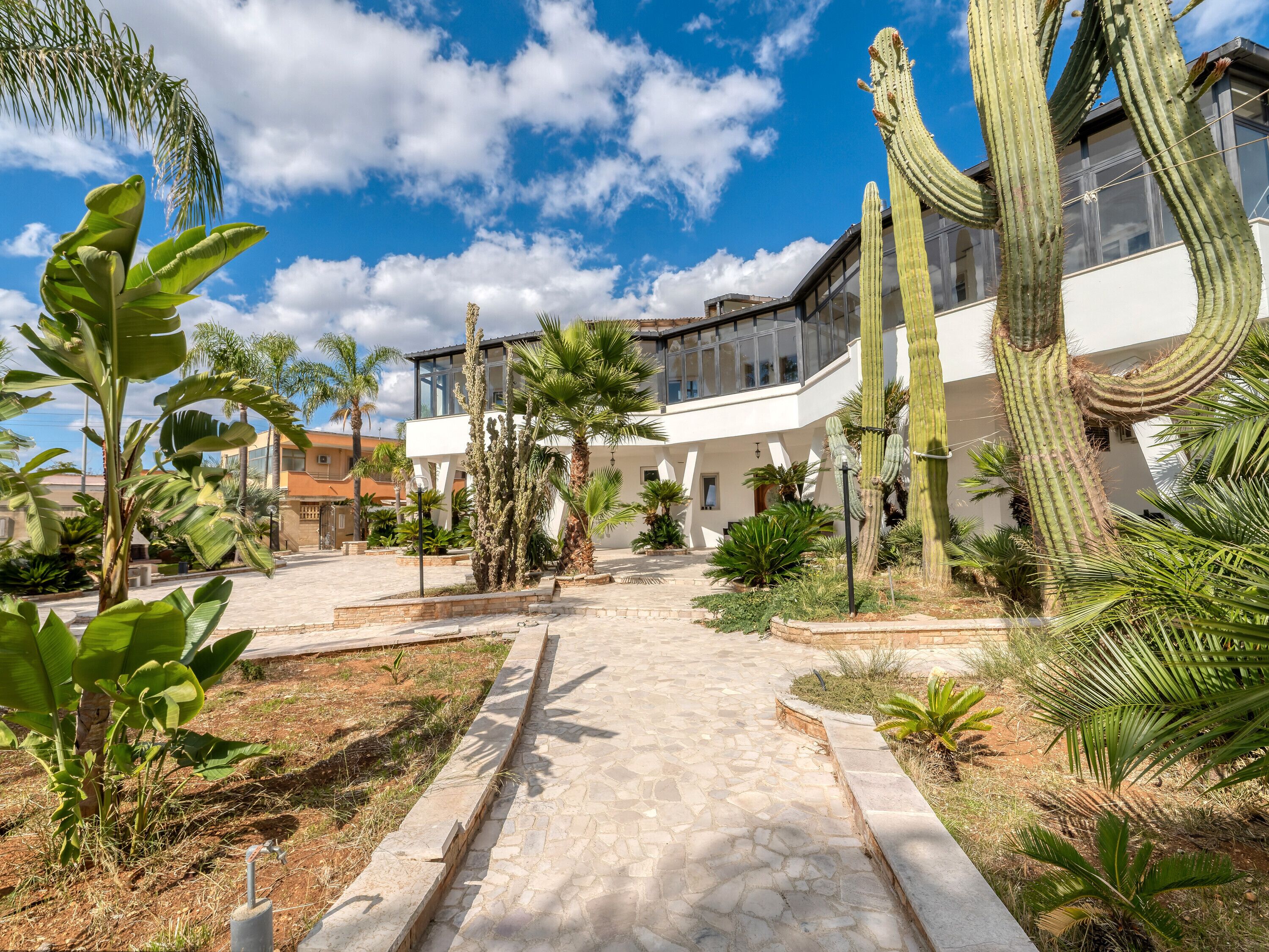 Enceinte de l’hébergement