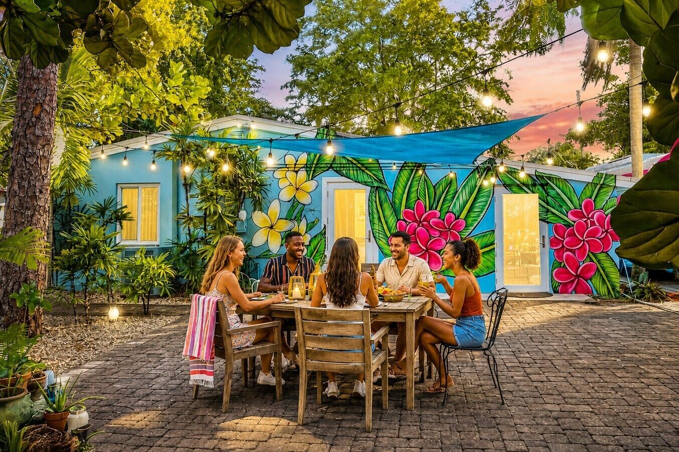 Restaurante al aire libre