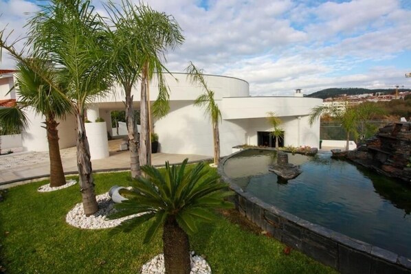 Indoor pool, a heated pool