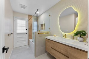 Towels, soap, toilet paper