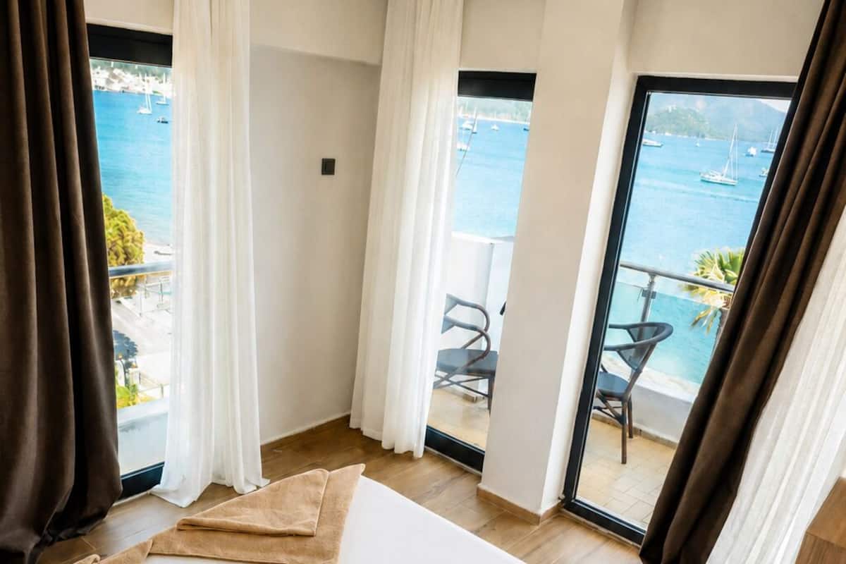 Standardzimmer, Balkon, Meerblick