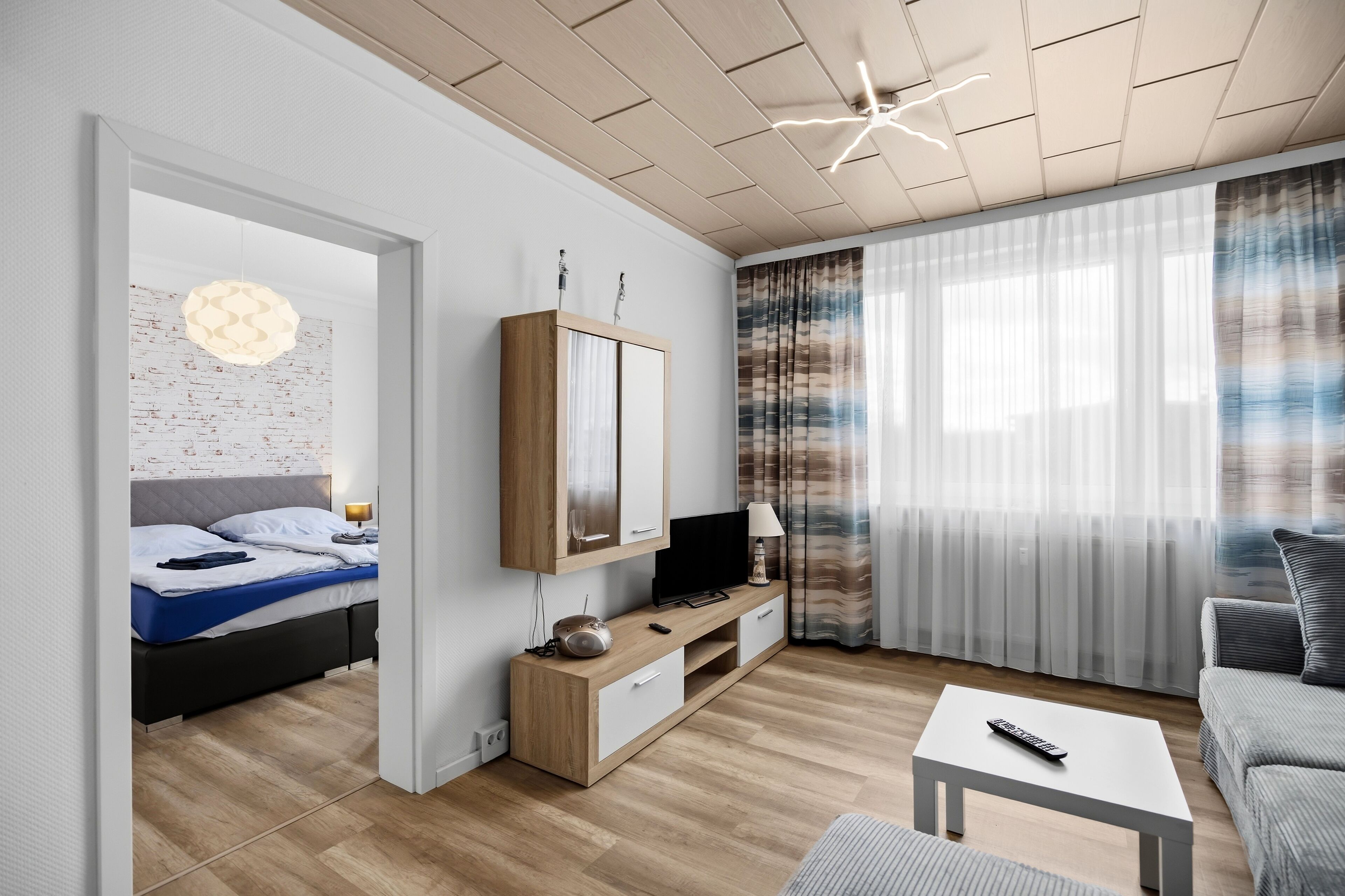 1 Schlafzimmer, Reisekinderbett, kostenloses WLAN, Bettwäsche