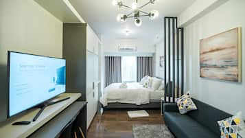 1 quarto, ferros/tábuas de passar roupa, Wi-Fi, roupa de cama