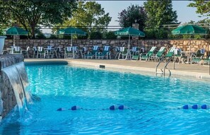Indoor pool, outdoor pool