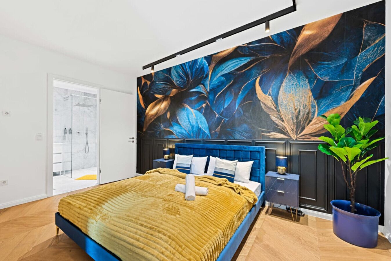 2 dormitorios, tabla de planchar con plancha, wifi y ropa de cama