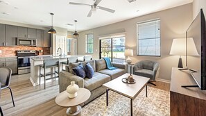 Apartment, 2 Bedrooms | Living area