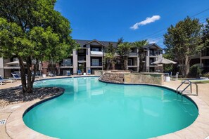 Seasonal outdoor pool