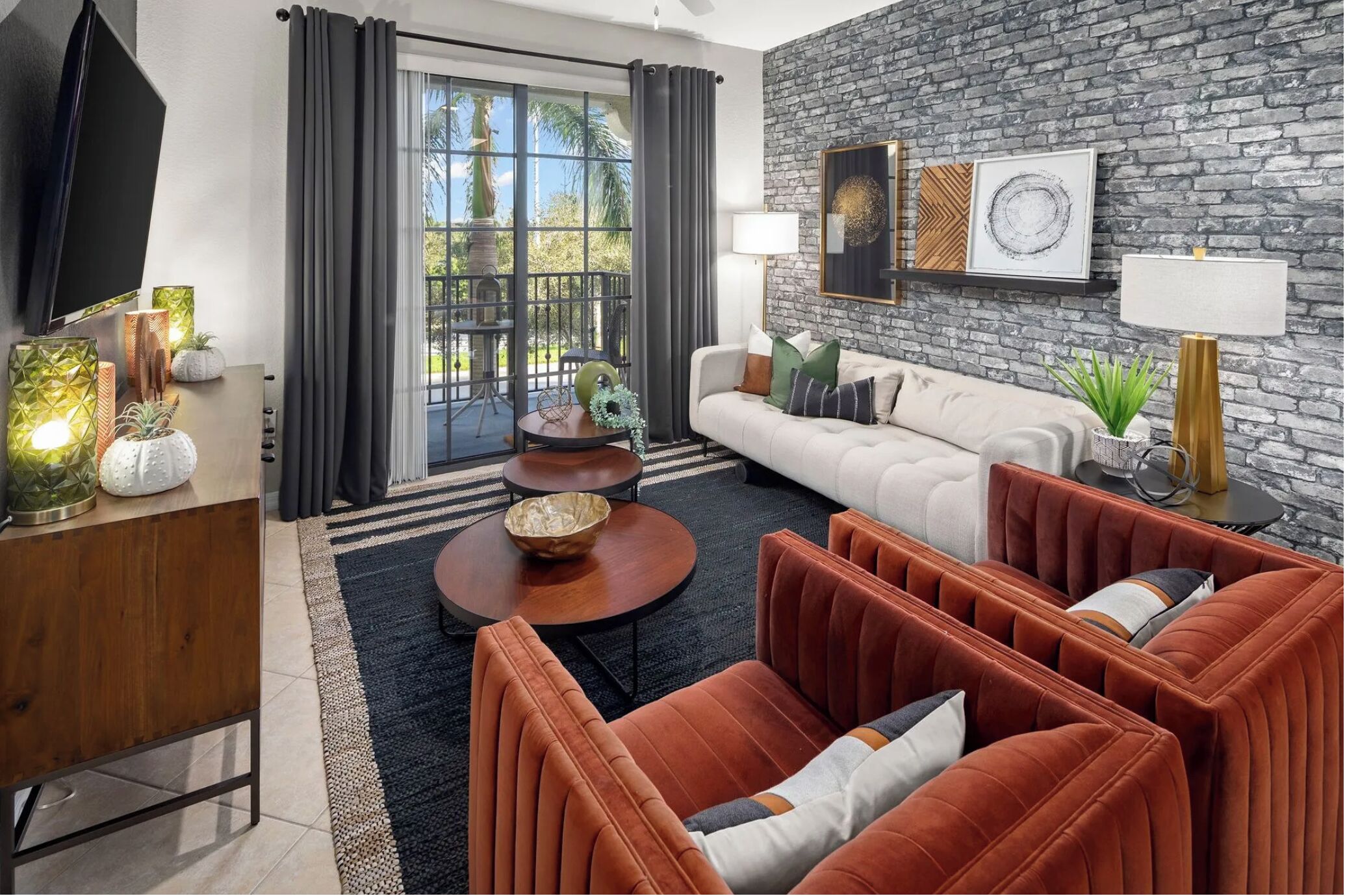 Apartment, 1 Bedroom | Living area