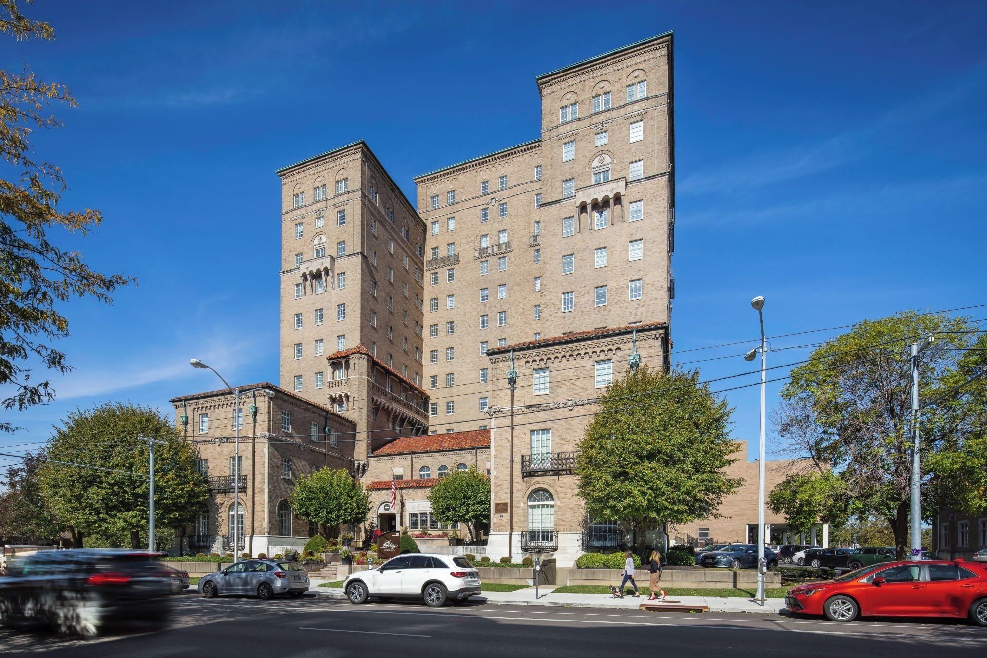 منظر من الجو على ارتفاع عالٍ