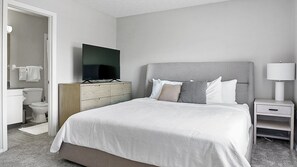 公寓, 2 间卧室 | 特色装修、特色家居、床单