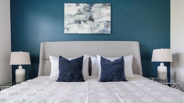 Apartment, 2 Bedrooms | Individually decorated, individually furnished, bed sheets - Landing Charlotte Apartments (Charlotte)
