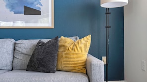 Apartment, 2 Bedrooms | Living area | 50-inch Smart TV with digital channels - Landing Charlotte Apartments (Charlotte)