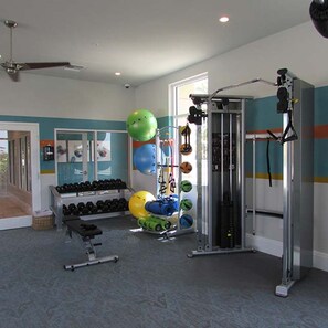 Fitnessbereich