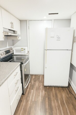 Microwave, oven, stovetop
