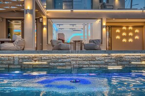 Una piscina climatizada