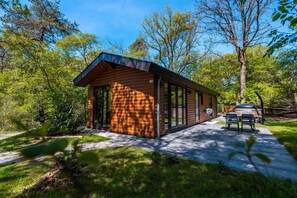 Exterior - Vakantiepark De Wiltzangh - Wellness Lodge Wood XL (Ruinen)