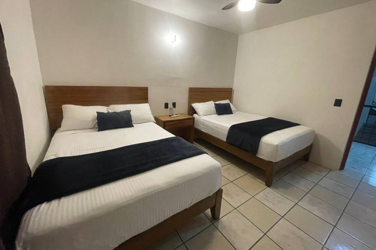 Comfort Double Room, 2 Double Beds | Premium bedding, down comforters, pillowtop beds, desk