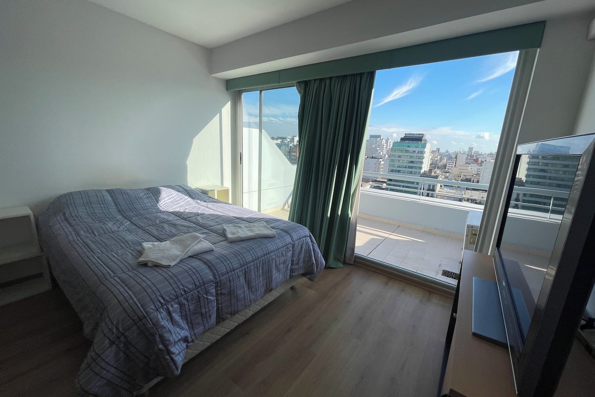 Laptop workspace, free WiFi, wheelchair access