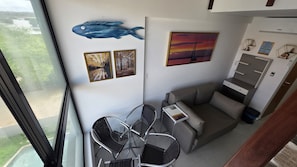 Comfort maisonnette, uitzicht op de binnenplaats | Woonruimte