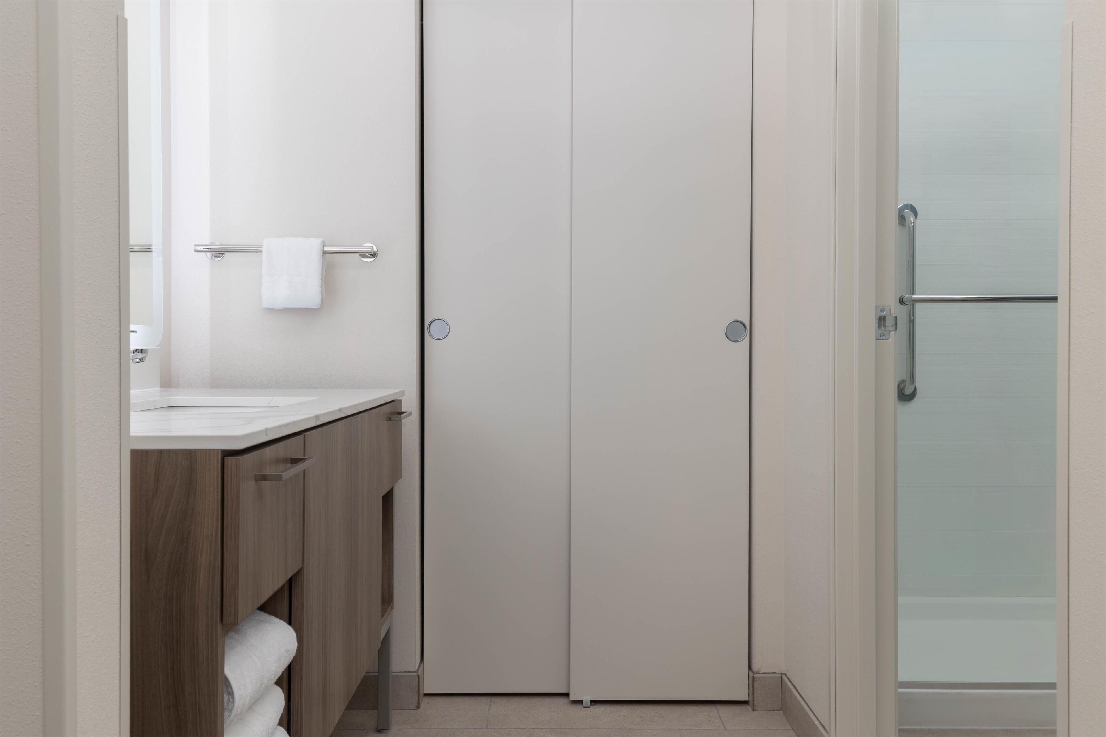 Free toiletries, hair dryer