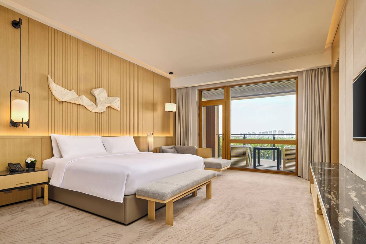In-room safe, blackout curtains, iron/ironing board