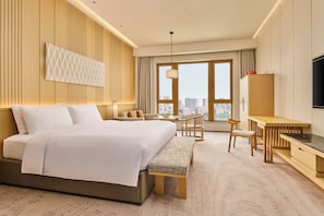 In-room safe, blackout curtains, iron/ironing board