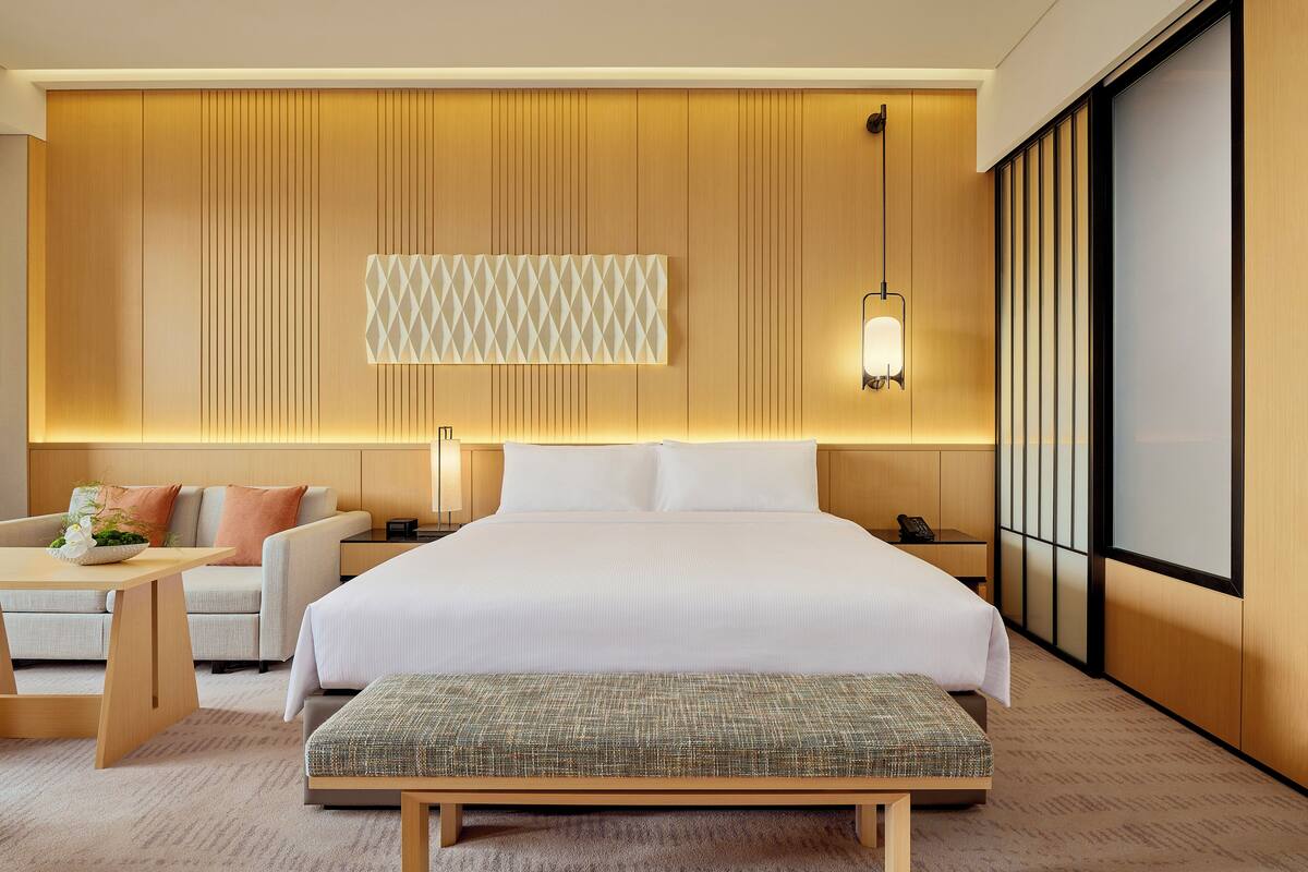 In-room safe, blackout curtains, iron/ironing board