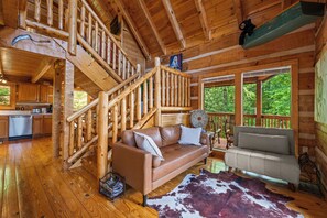 TV connectée, cheminée, jeux vidéo, lecteur de DVD