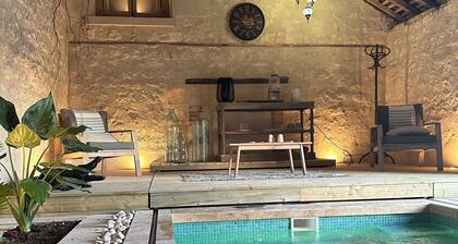 Cocoon' guest room with private wellness area