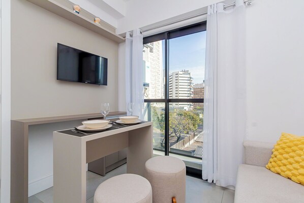 Basic Apartment | Living room - Start - Gonzaga Stays (Curitiba)