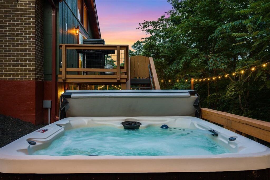 Bain à remous extérieur