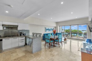 Fridge, microwave, oven, dishwasher - 3rd-Floor Gem w/ Cruise Views & Rooftop Lounge (Puerto Vallarta)