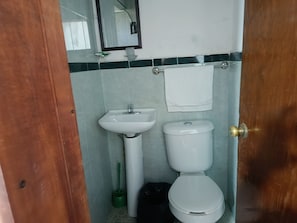 Handdoeken, zeep, toiletpapier